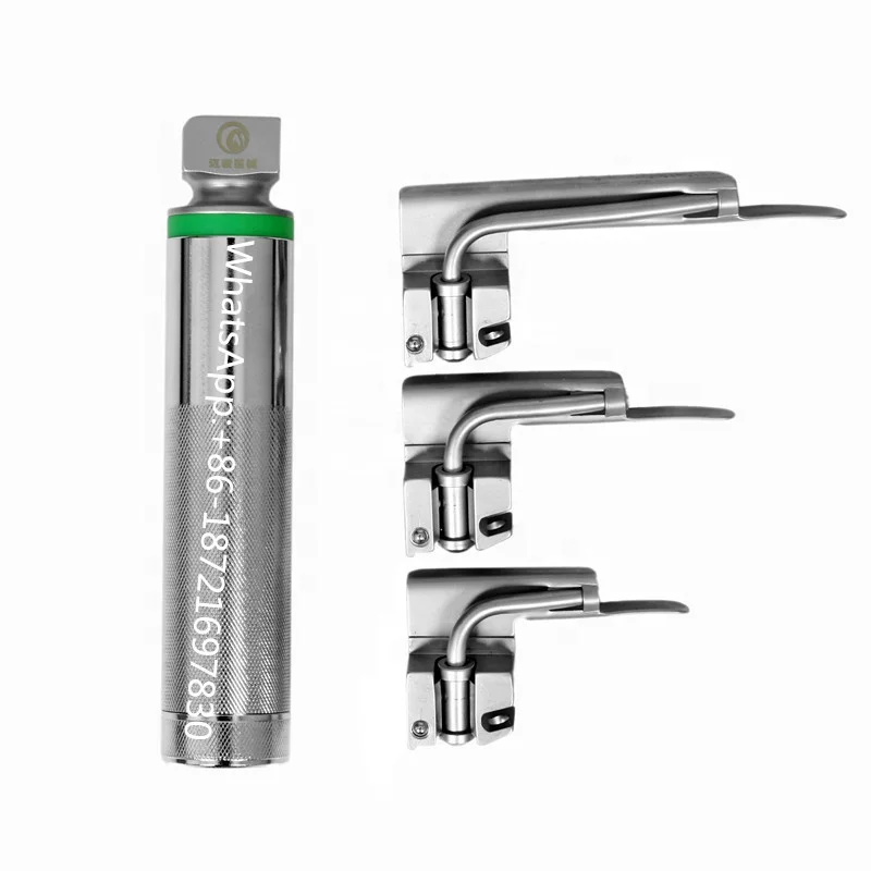 Laryngoscope Miller Fiber Optic Blades Sizes For Preemie Infant Child Use