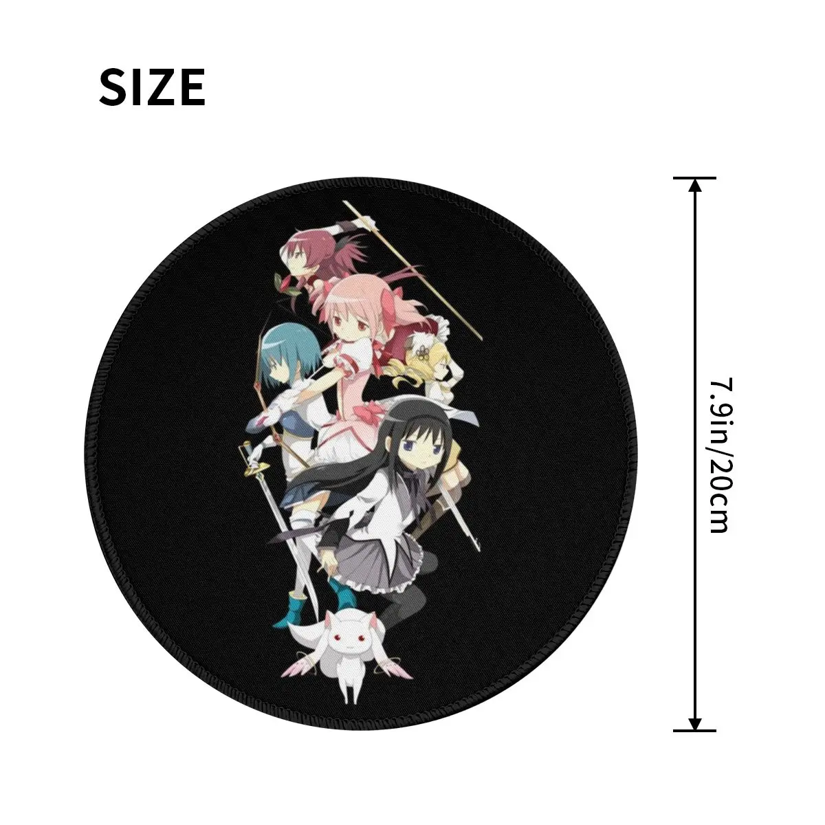 Puella Magi Madoka Magica Mouse Pad anime Madoka Akemi girl Armrest Cheap Mousepad Picture Office Rubber Kawaii Mouse Mat