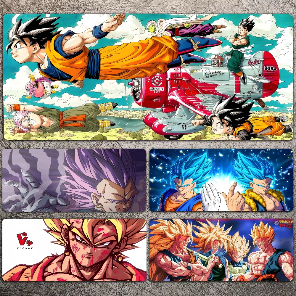 Anime D-Dragon Ball Z Super Mauspad Laptop-Gaming-Zubehör Große Schreibtischunterlage Computer-Gamer-Tastatur-Unterlage Teppich