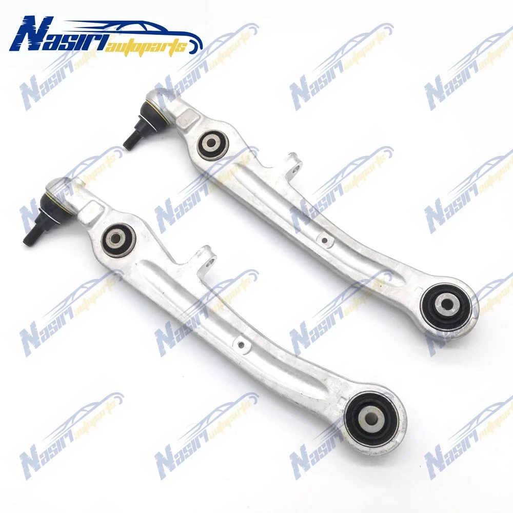 Pair of Track Control Arm Front Axle Lower For Bentley Continental GT Flying Spur ONLY 3W0407151