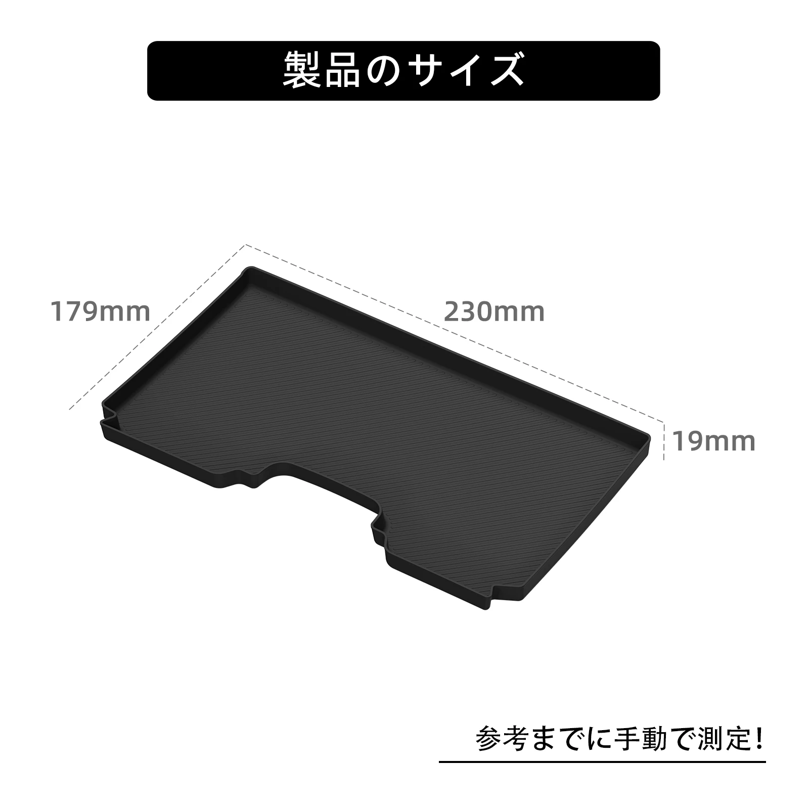 Smabee Right Drive for DAIHATSU Move CANBUS LA850S/LA860S 2022-2025 Silicone Glove Storage Box Tray Co-pilot Tray Accessories