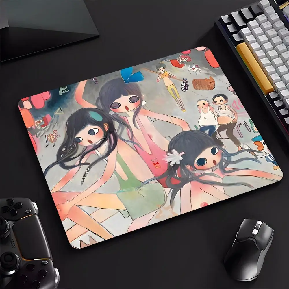 Selling Aya Takano Mouse Pad Mouse pad game e-sports universal desktop laptop simple office rubber small non-slip pad