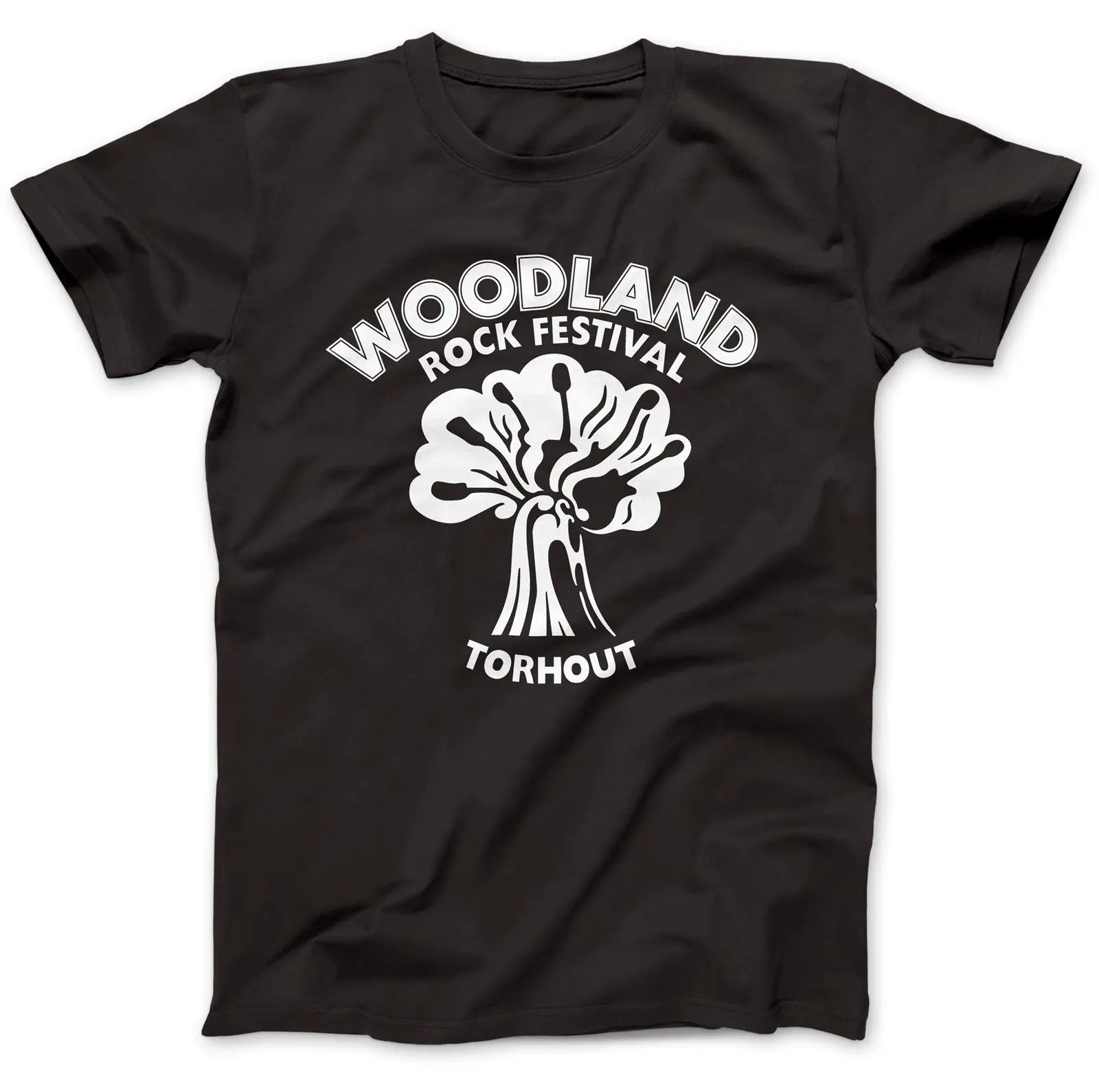 Woodland Rock Festival As Worn By T-Shirt 100% Premium Cotton Joan Jett