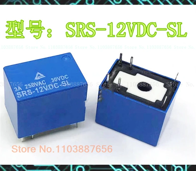 SRS-12VDC-SL 3A DIP-6 SYS1-S-112L