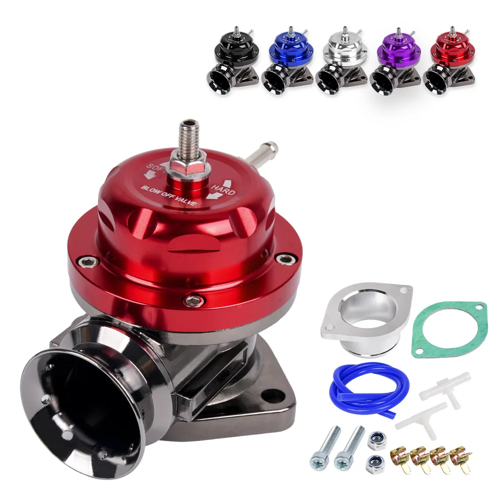 

RS Type BOV Turbo Blow Off Valve Kit, Aluminum Boost Ventilation Valve for Car Modification