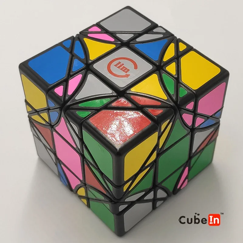 Limcube Dreidel 3x3 Cube Puzzle Cube Educational Toy Gift Idea X'mas Birthday