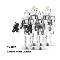 ARC Clone Troopers Building Blocks LUKE Skywalker Mandalorians Boba Fett Palpatine Yoda R2D2 Bricks Action Figures Toys