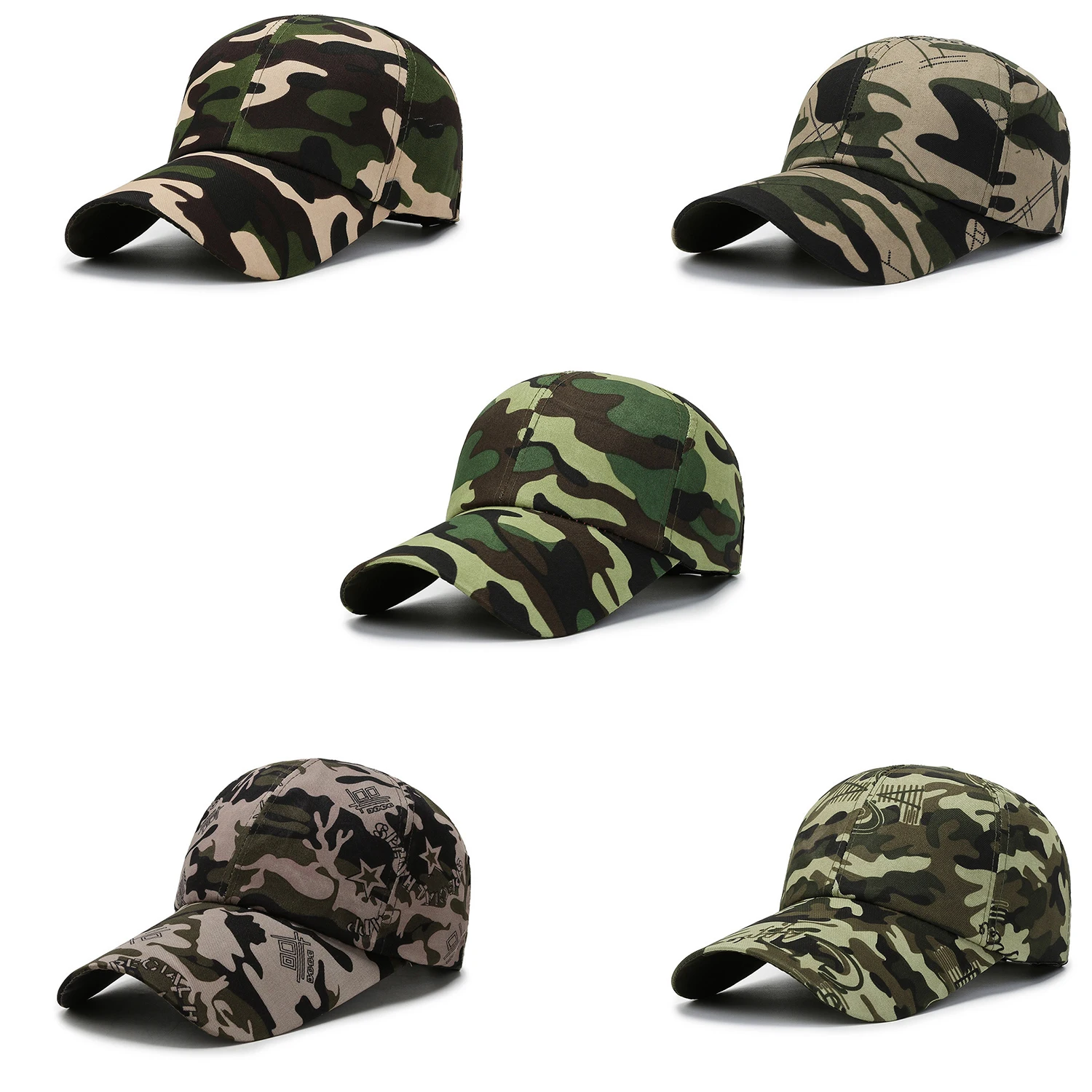 

Camouflage Baseball Cap For Men And Women Outdoor Quick Drying Cap Unisex Leaves Hide Army Cap Sun Shading Outdoor Sports