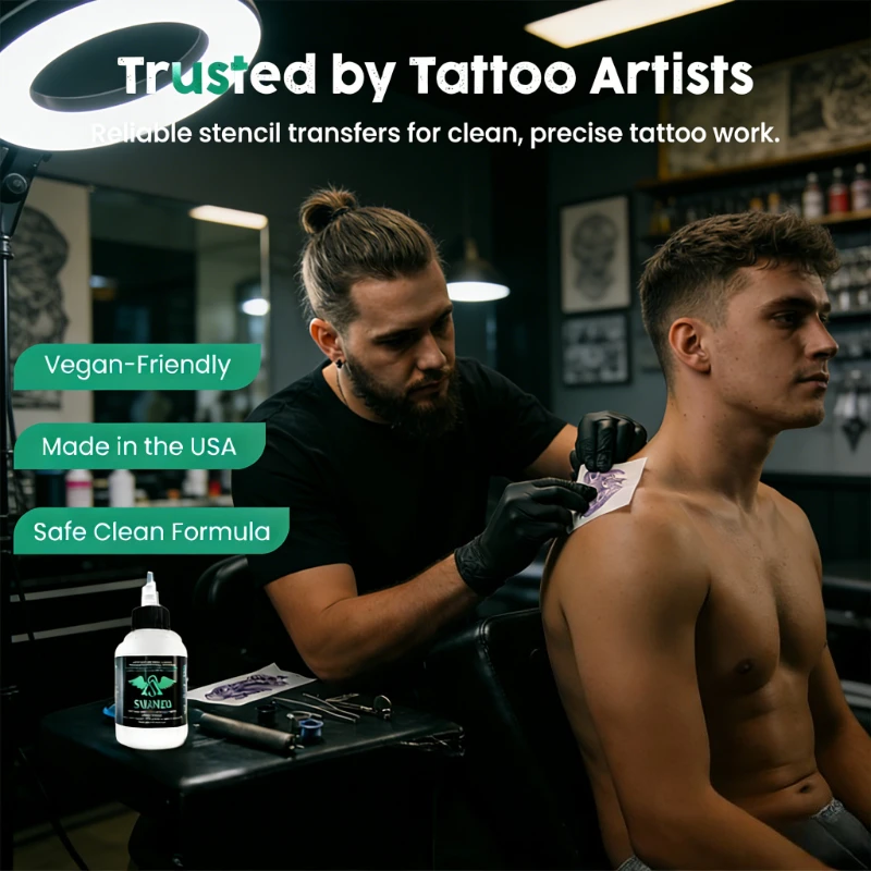 

SUANGL 120m/30ml Tattoo Transfer Gel Stencils Gel Large Capacity High Quality Fast Transfer Gel Tattoo Supplies Accessories