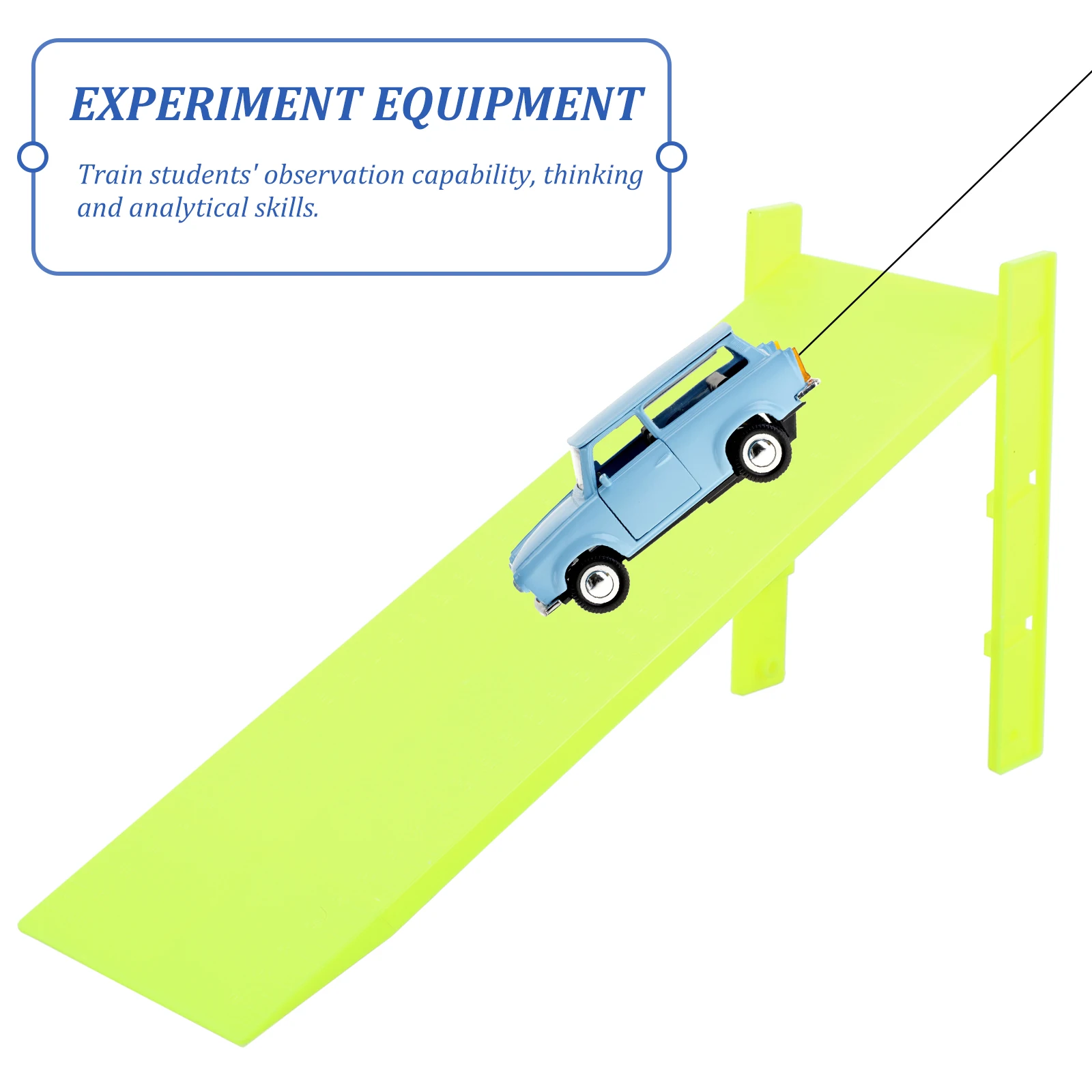

2Pcs Inclined Plastic Inclined Plates Slopes Physics Teaching Equipment for Experiments Mechanic Tools Safe