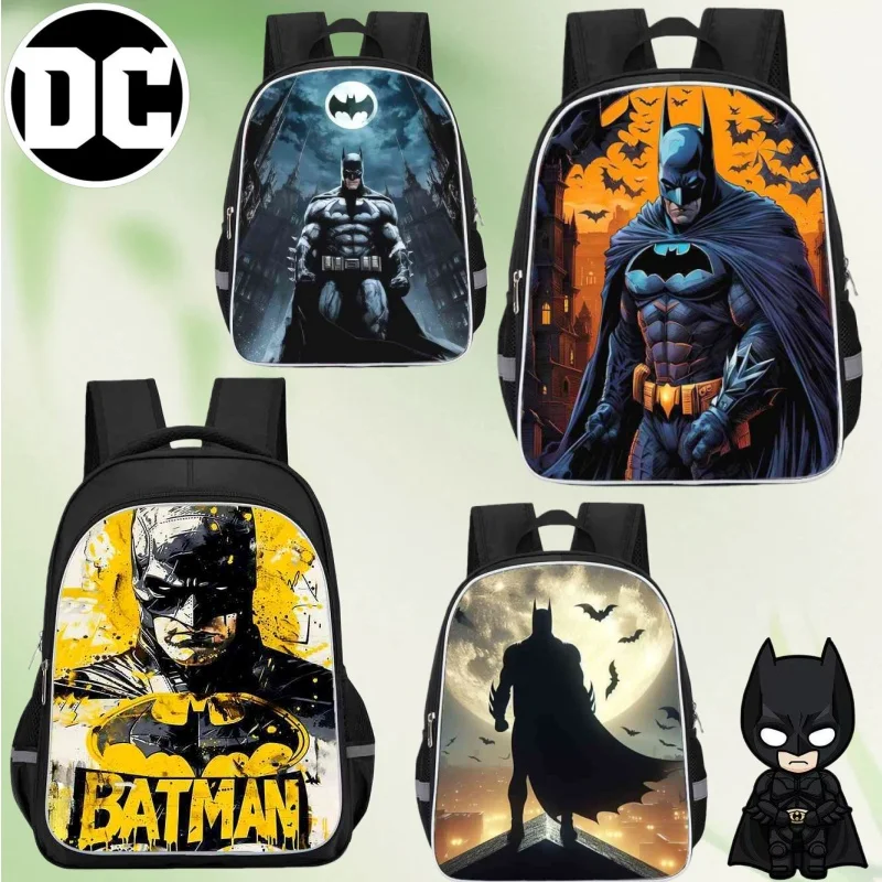 

Крутой DC Бэтмен, персонализированный креативный аниме-узор, модный легкий портативный рюкзак большой вместимости для мужчин и женщин