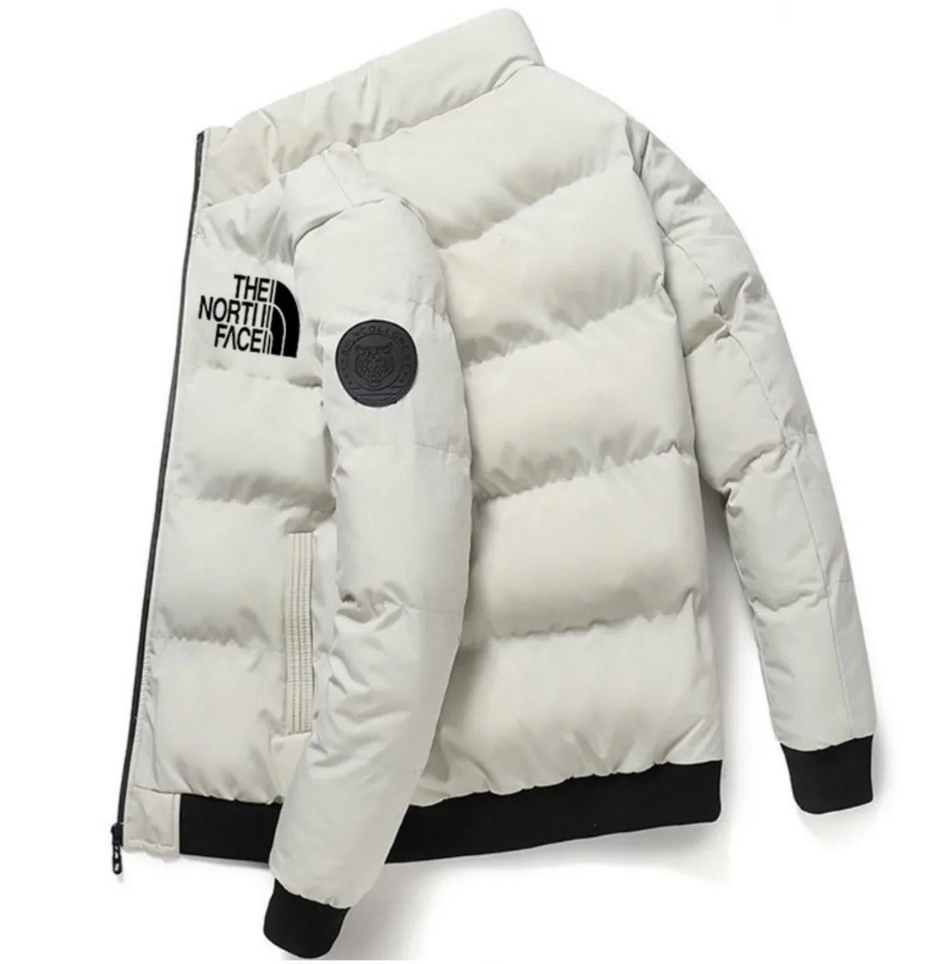 2025 winter fashion men's coat coat standing collar youth vitality leisure coat M-3XL