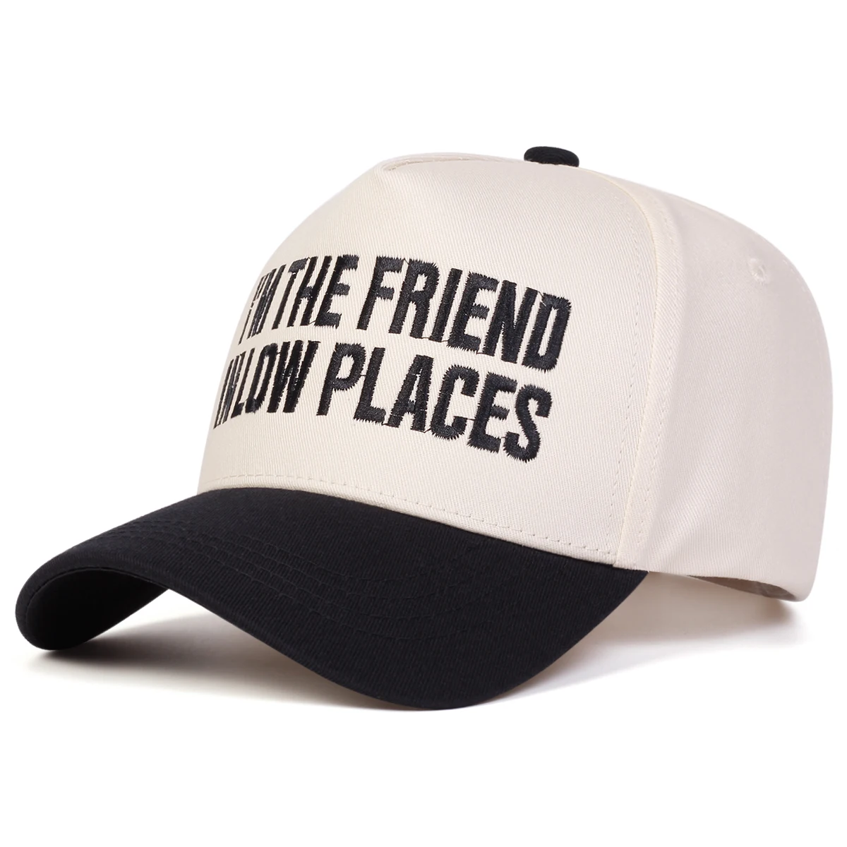 للجنسين أنا الصديق قبعات البيسبول المطرزة الربيع والخريف في الهواء الطلق قابل للتعديل قبعات عادية واقية من الشمس قبعة قبعة رياضية