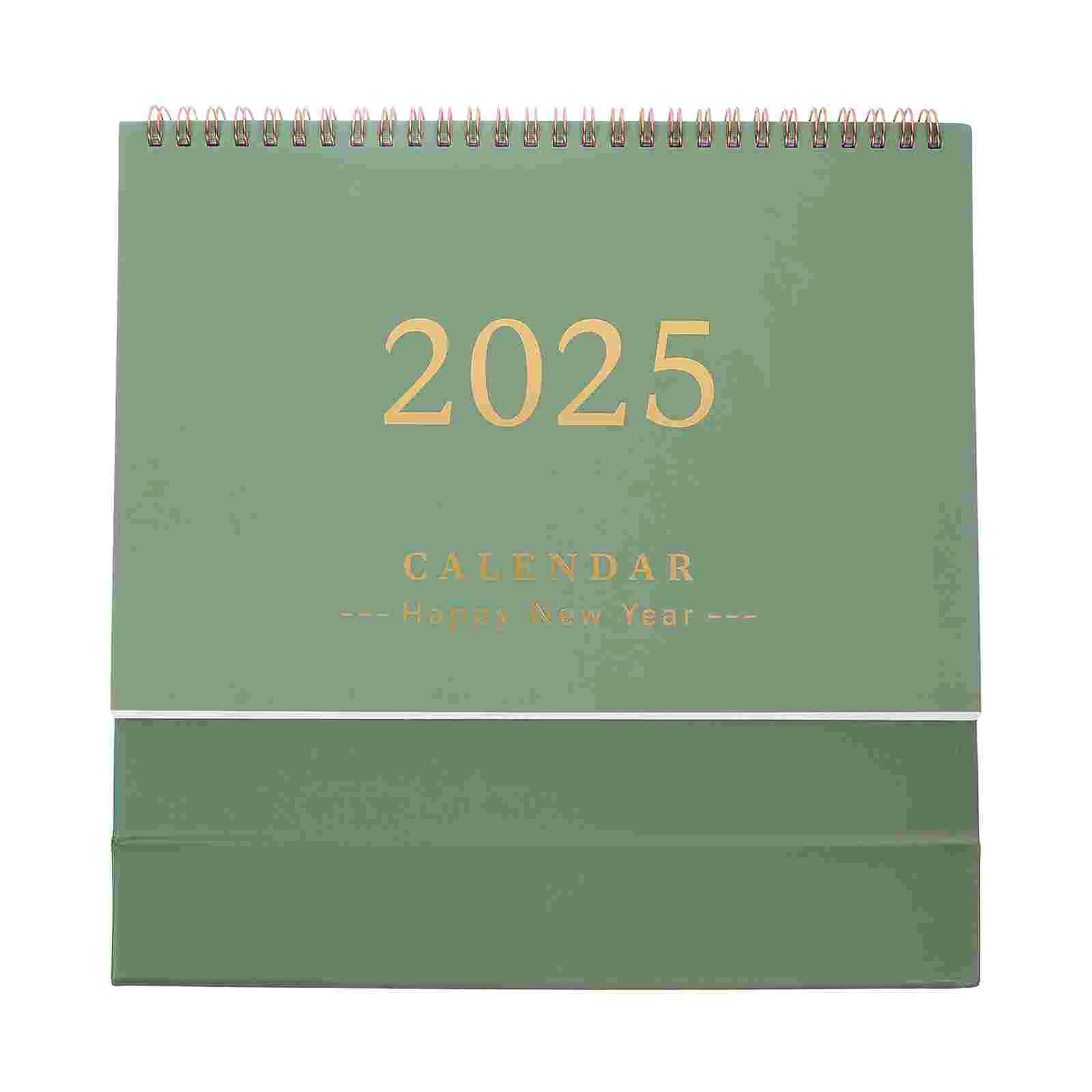 

2024 -2025 Desk Calendar Small Desktop Daily Use Month Monthly Standing Flip Year Table Calender Schedules