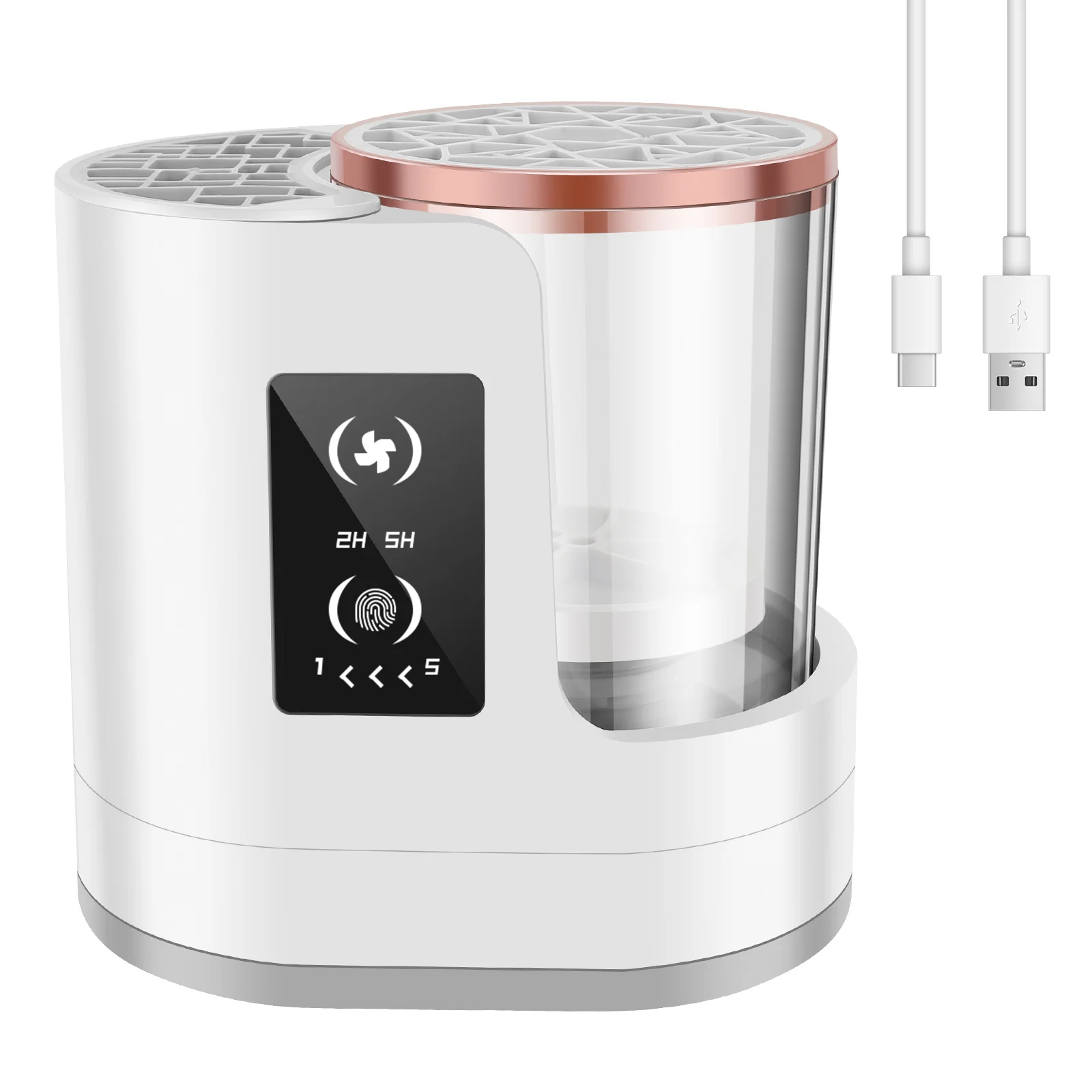 

Makeup Brush Cleaner Machine Smart Time Saving Cosmetic Brushes Cleaner Tool High Efficient Electric Makeup Brush Cleaner Safe