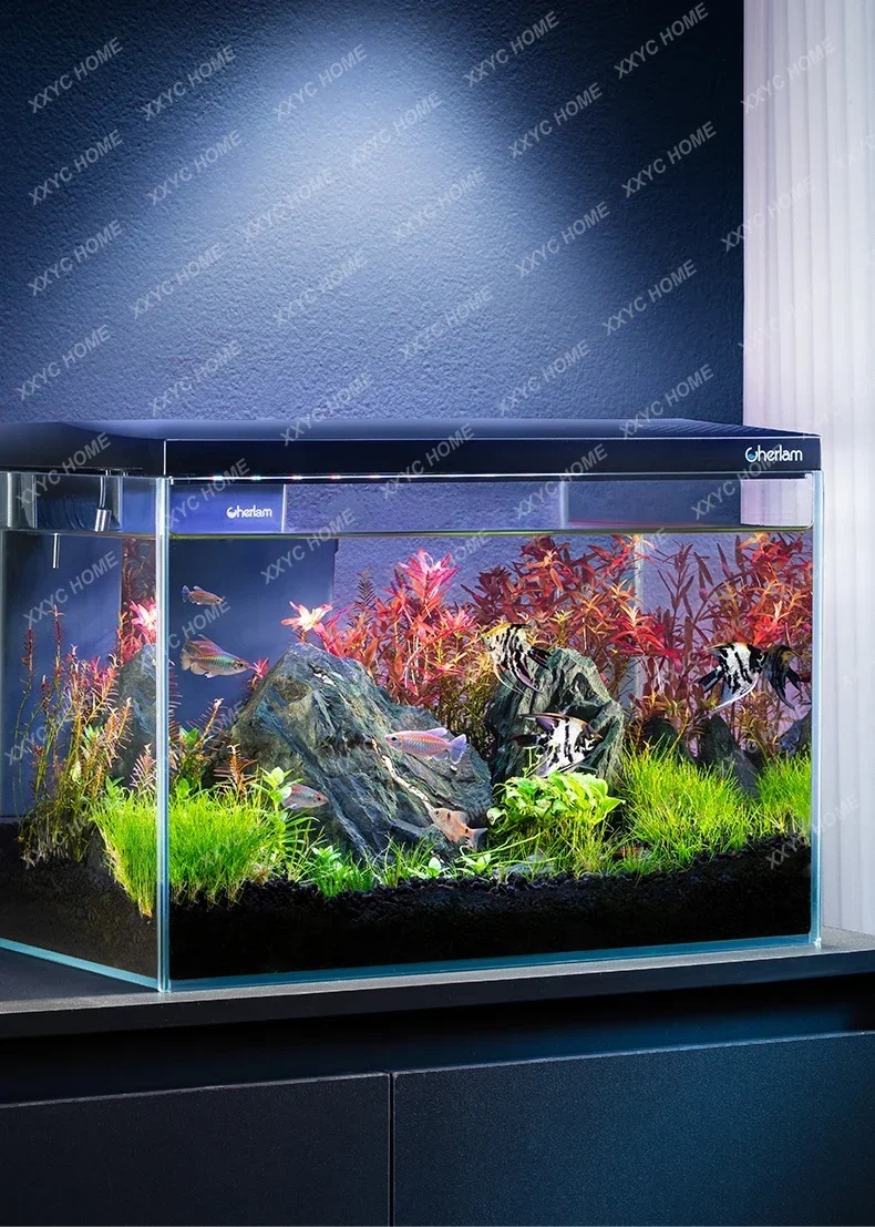 Fish Tank Living Room Small Ecological Fish Tank Household aquarium decoration