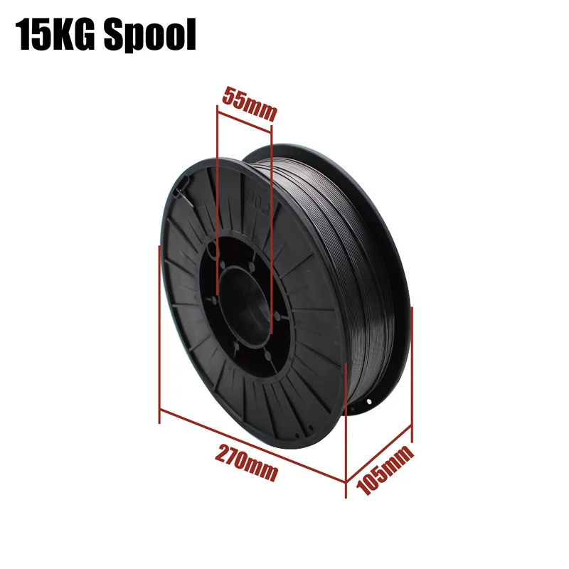 E71T-GS Gasless Flux Cored Mild Steel MIG Welding Wire 0.8mm 0.9mm 1.0mm 1.2mm 0.5KG 1KG 5KG 15KG Spool