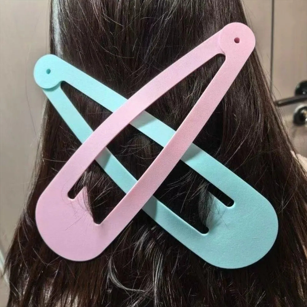 사진 소품 크리에이티브 특대형 헤어 클립 단색 INS 후드티 BB 클립 28cm 귀여운 커... - 1