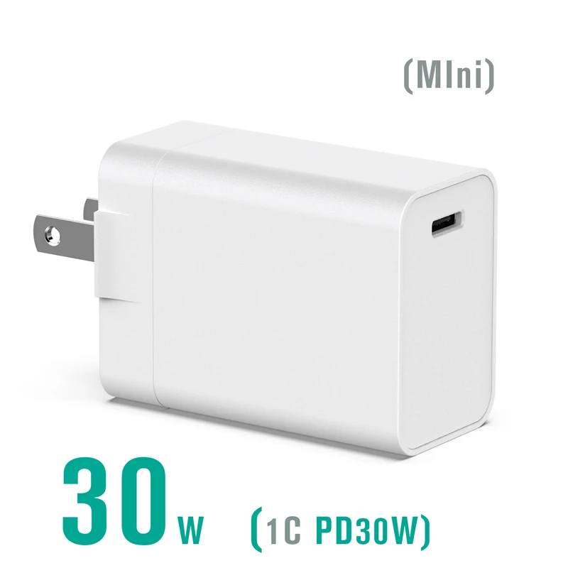 30W PD Type C Charger for iPhone 12 Pro Max 12 Mini 11 Fast Charger USB Type C Adapter for Xiaomi mi 11 Quick Charging Adapter