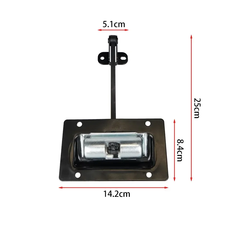 Braço de retenção da correia de verificação da porta traseira 04589890ac substituir para jeep wrangler jk 2011-2018 braço de retenção da correia de verificação da porta traseira preto