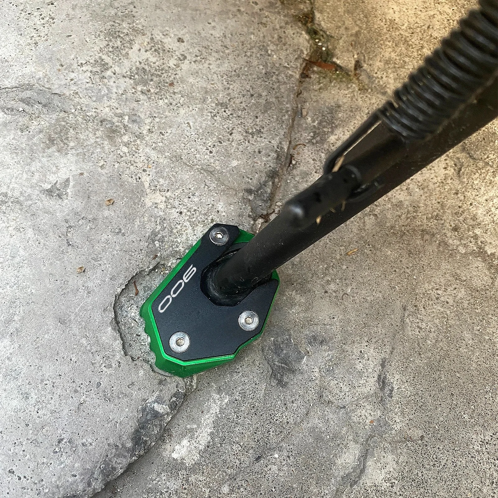 Z900 لـ Kawasaki Z 900 RS SE Z900SE Z900RS 2024 2023 ملحقات الدراجة النارية مسنده تمديد القدم الجانب حامل الوسادة المفاتيح