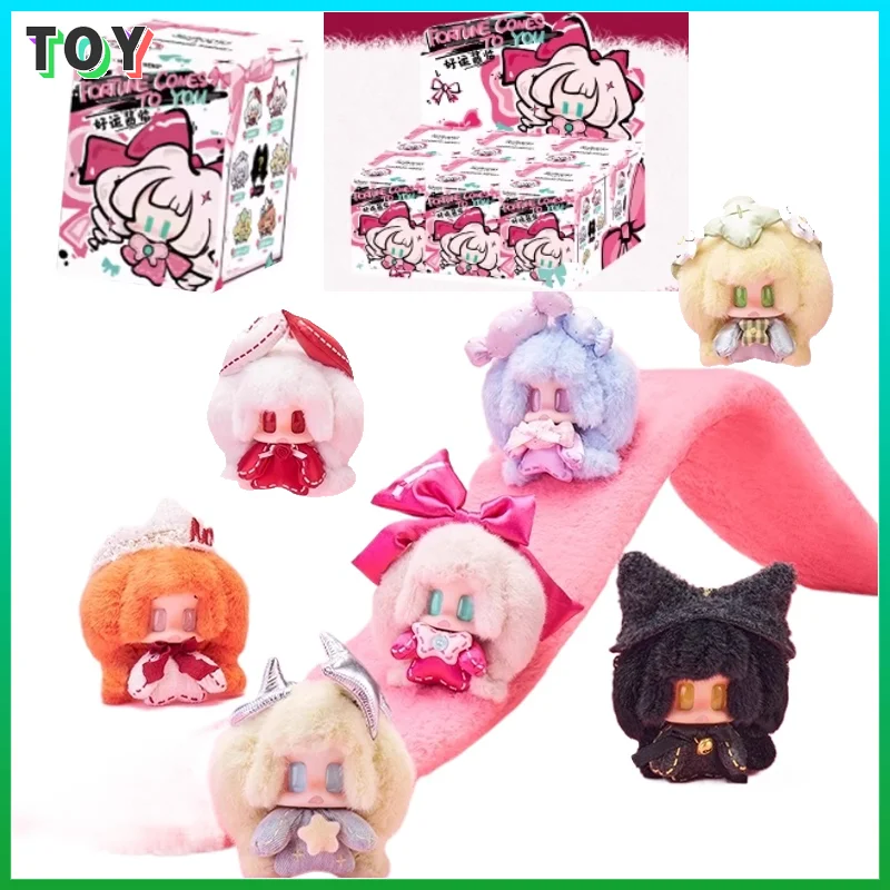 

Mooroo Meng Forture Comes To You Series слепая коробка милая аниме-кукла Mystery Box сумка-сюрприз плюшевая подвеска виниловый брелок игрушки новые