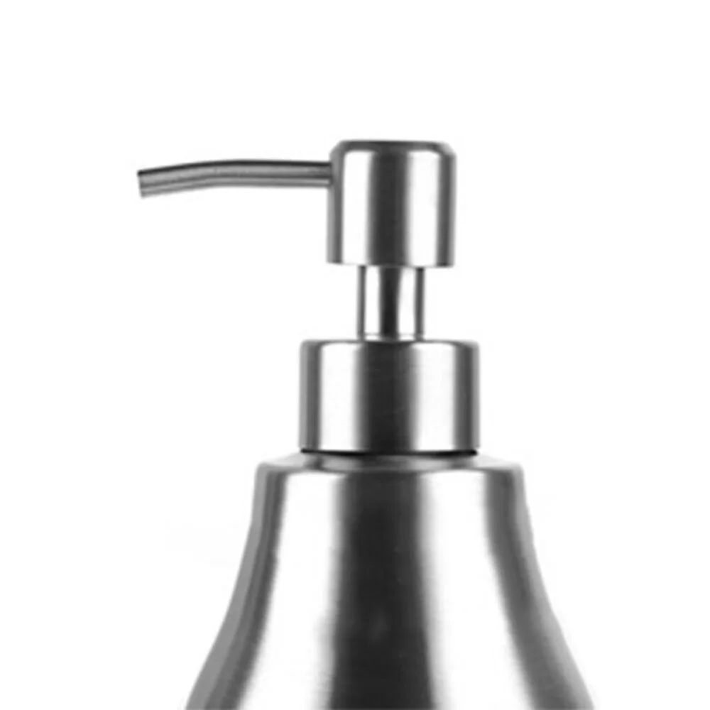 Stainless Steel Liquid Dispenser Pump Set of 2 for Soap or Lotion Bottles Compatible with 28/400 Standard Neck