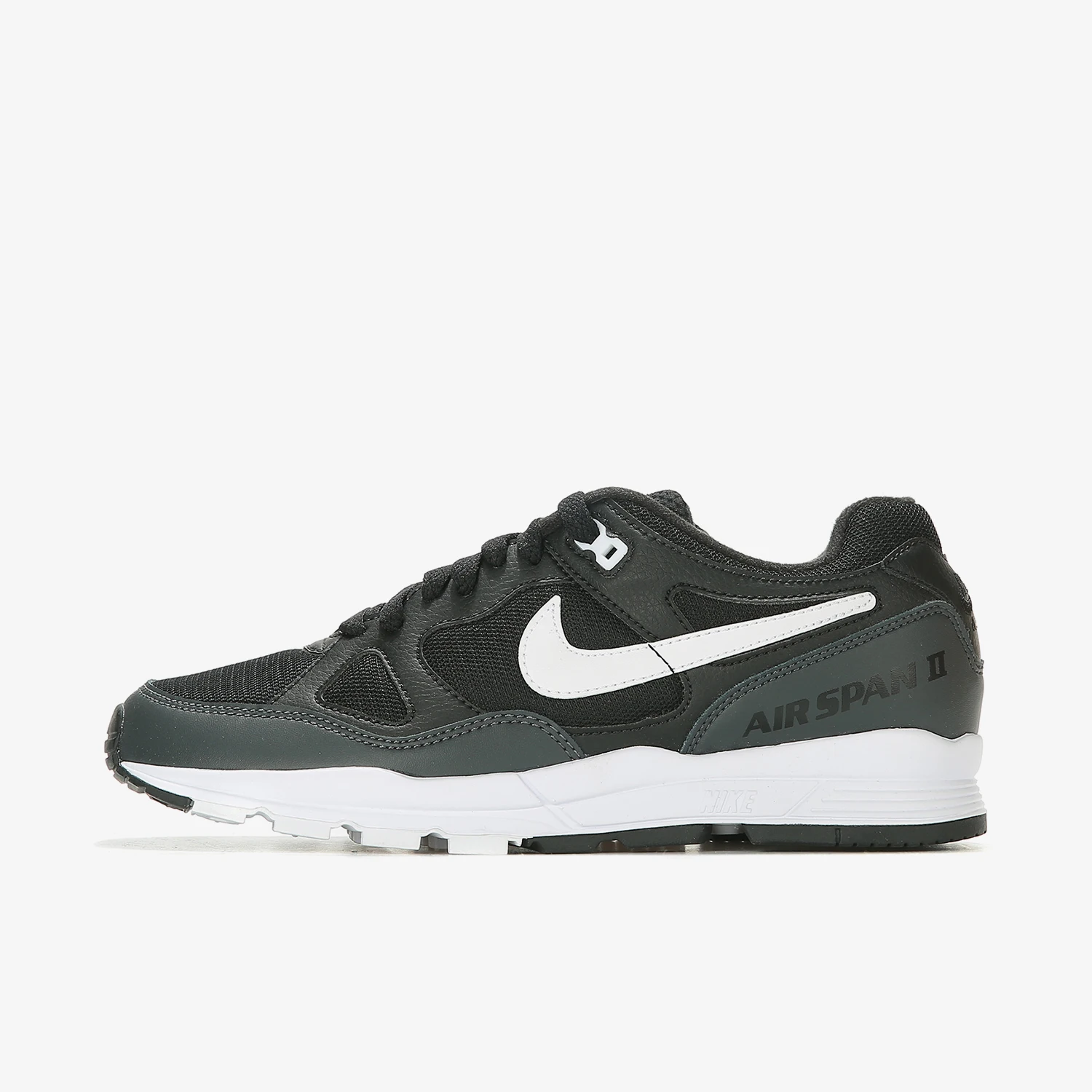 حذاء الجري Nike Official Genuine Air Span II للرجال مبطن ومقاوم للاهتراء منخفض الارتفاع AH8047-008