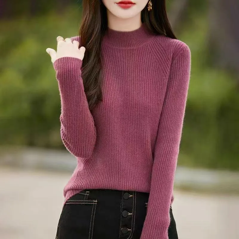 Emagrecimento eficaz confortável elástico camisola de malha feminina high end faion outono inverno roupa interior da nan you