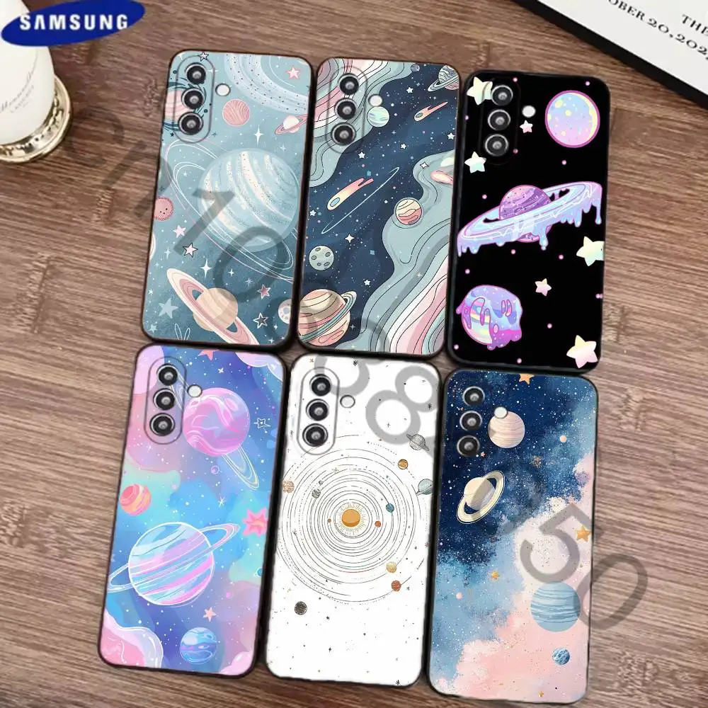 Planet Phone Case for Samsung Galaxy S21 22 23 Ultra Plus S24 25 26 FE Lite TPU Protector