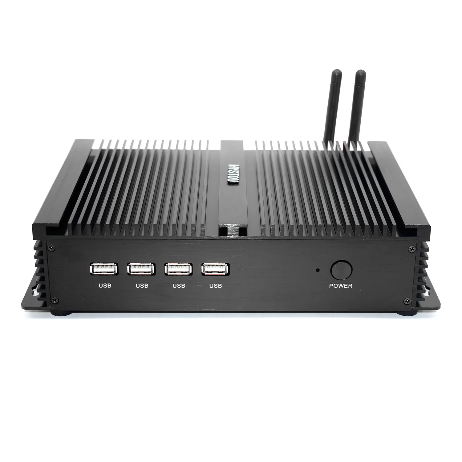 HYSTOU Industrial Mini PC Intel Celeron Core i5 DDR3L HD VGA USB 4 * RS232 Desktop Windows XP ITX Mini Computador