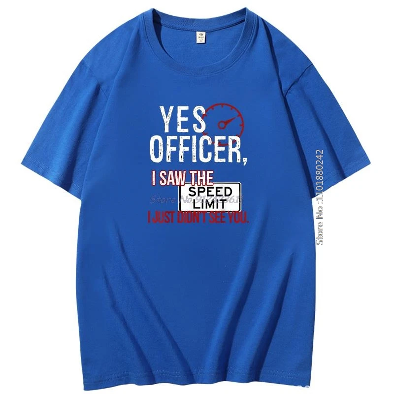 Summer T Shirt For Men Humor Driver Police Graphic T Shirts Mechanic Gift Car Mechanics Cotton Short Sleeve t-shirt Men Clothing