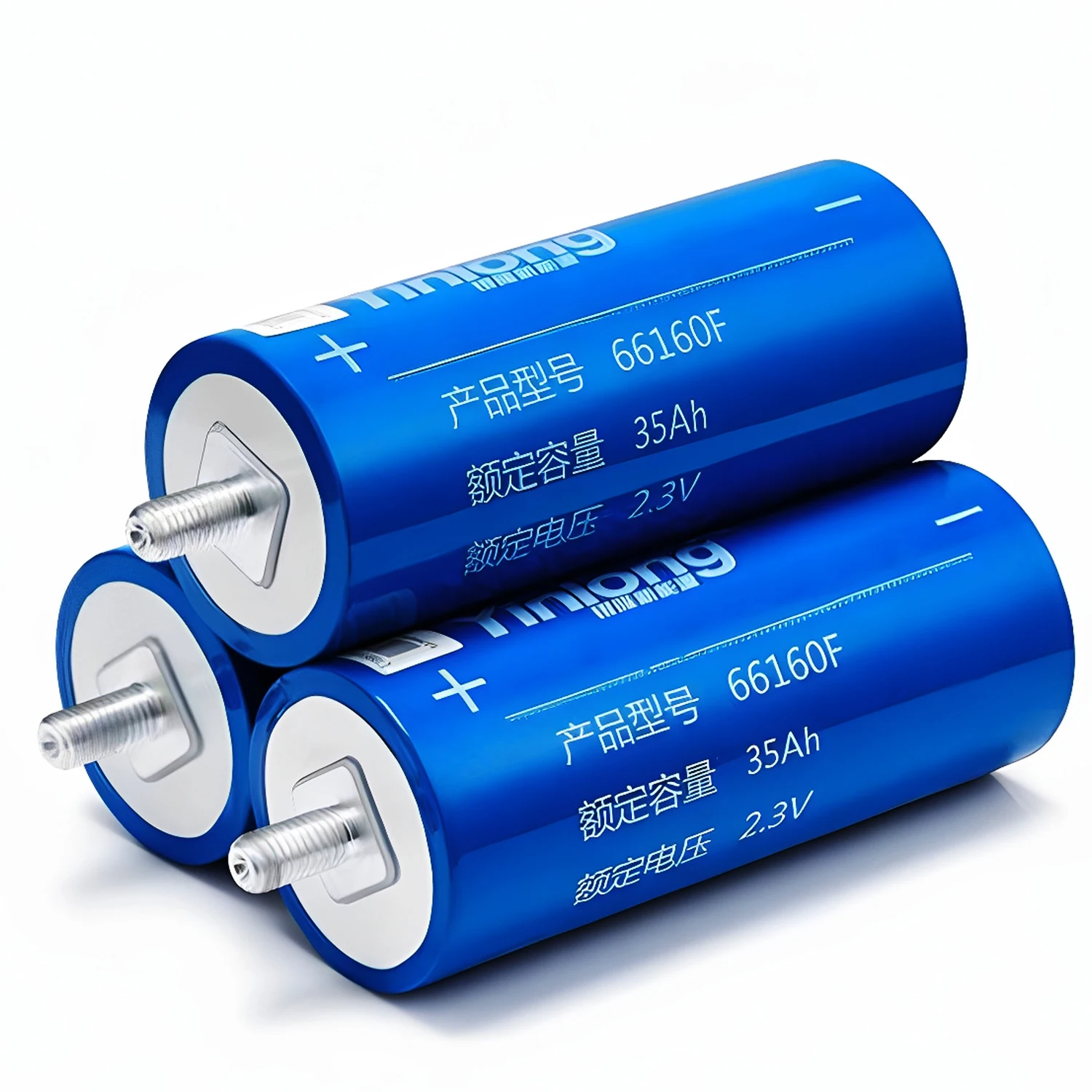 Yinlong 2.3V 35ah Grade a LTO Cylindrical Battery Lithium Titanate Cell Cycle Life 25000+For Car Audio Solar and Street Light