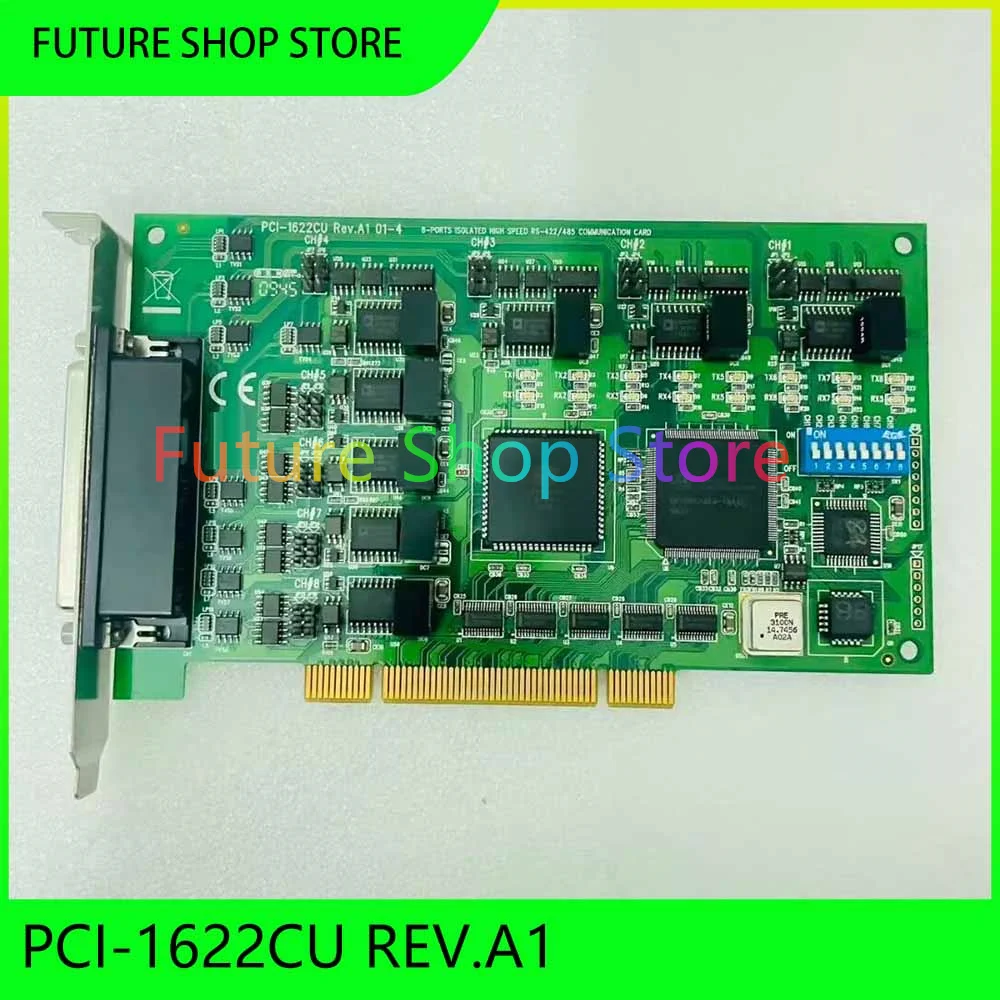 

8-портовая коммуникационная карта RS-422/485 PCI-1622CU PCI-1622CU REV.A1
