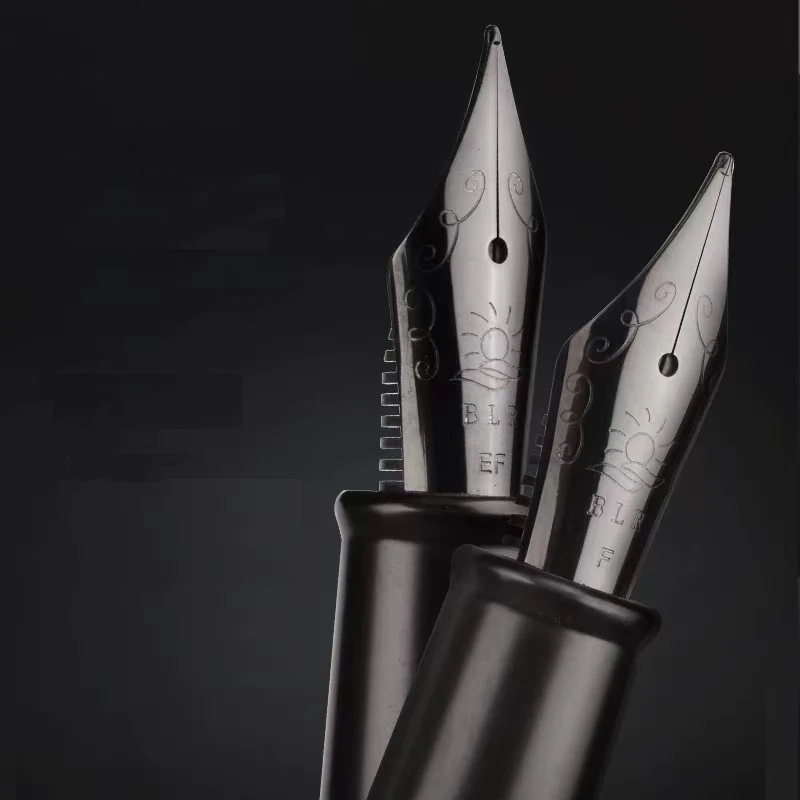 قلم حبر معدني من HERO Black Forest Titanium Black Series قلم جمالي طرف كتابة الطالب هدايا قرطاسية مكتبية للأعمال #6