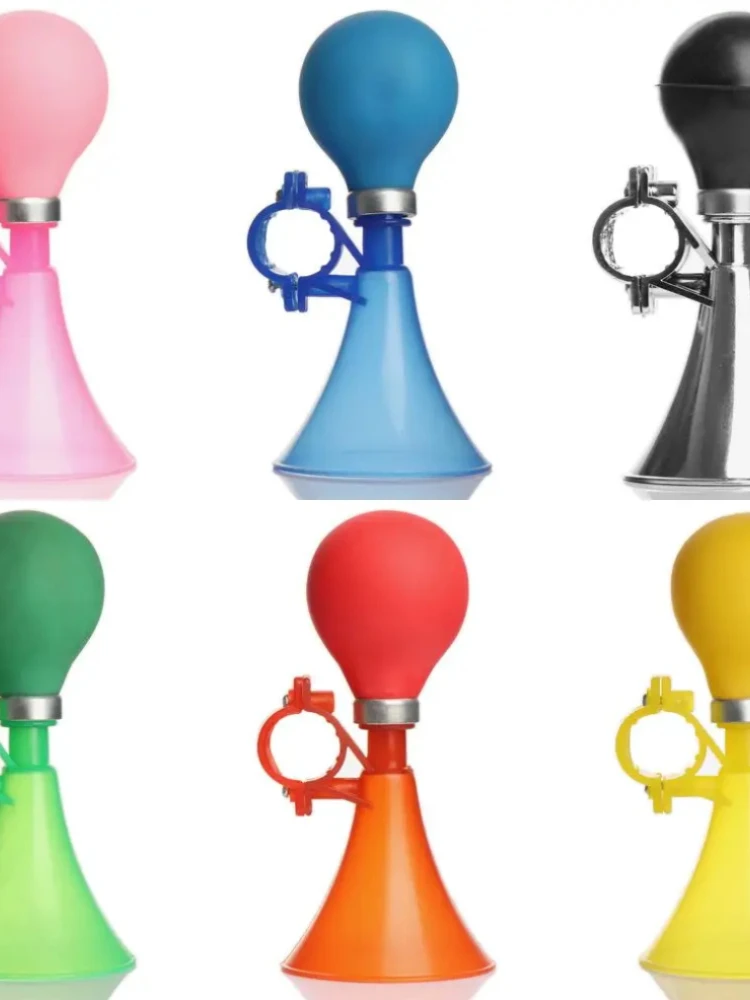 AliExpress Children Bikes Loud Bell Bicycle Air Horn Safety Horn Road Bike Handlebar Bell Ring Kids Cycling Accessories Colorful Bells