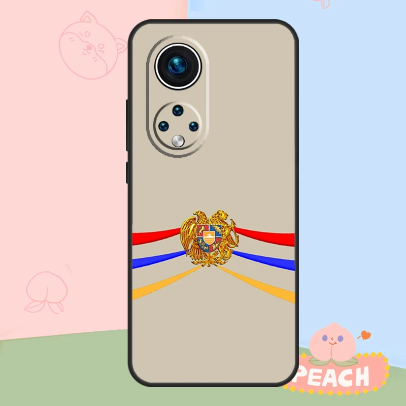 Armenia Armenians Flag For Huawei P30 Pro P20 P40 P Smart Nova 9 5T Case For Honor 70 50 X8 X9a Magic 5 Lite Cover