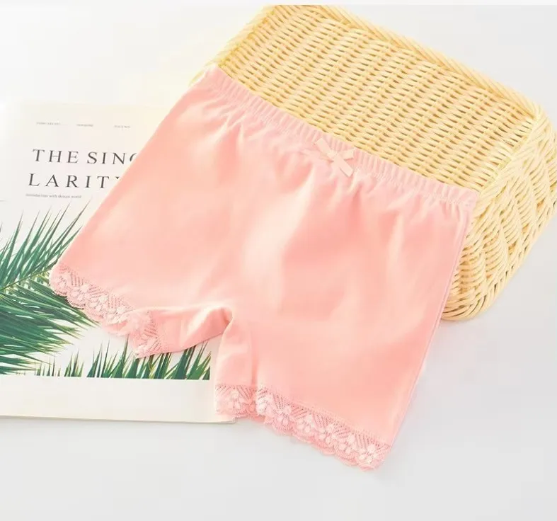 1pcs Girls Safety Shorts Soft Cotton Candy Color Solid Color Comfortable Kids Sports Leggings Casual Underwear Panties