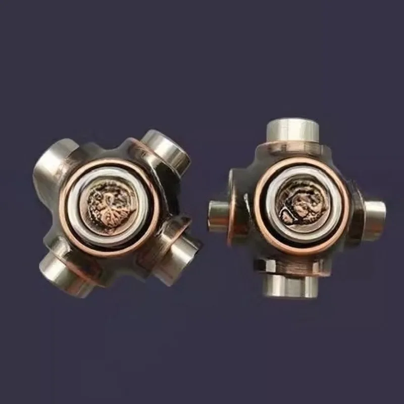 Metal fidget spinner girando ponta superior giroscópio aliviar o estresse reduzindo brinquedos antiestresse de alta qualidade rotativa aliviar mini