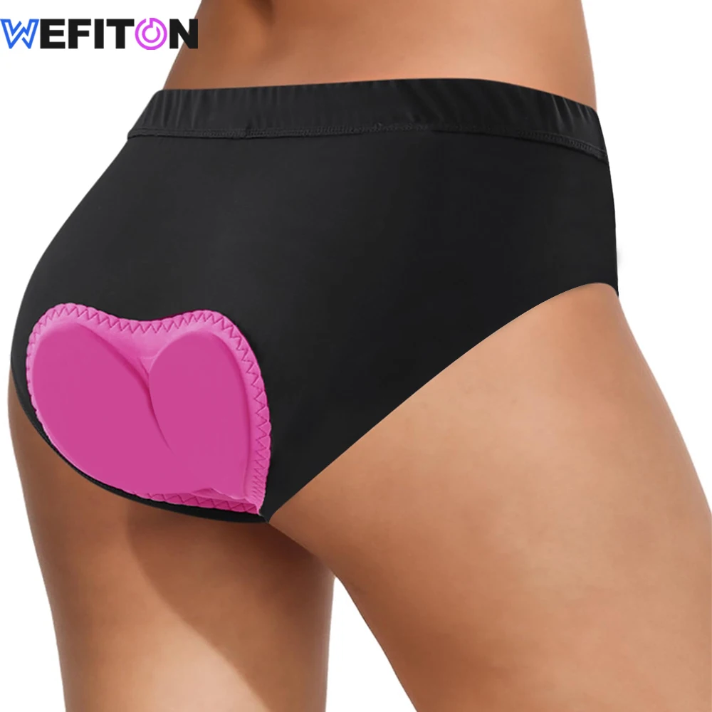 

Women's 4D Padded Bike Underwear High Quality Comfortable Cycling Bicycle Shorts Biking Briefs Biker Cycle Undershorts for Women