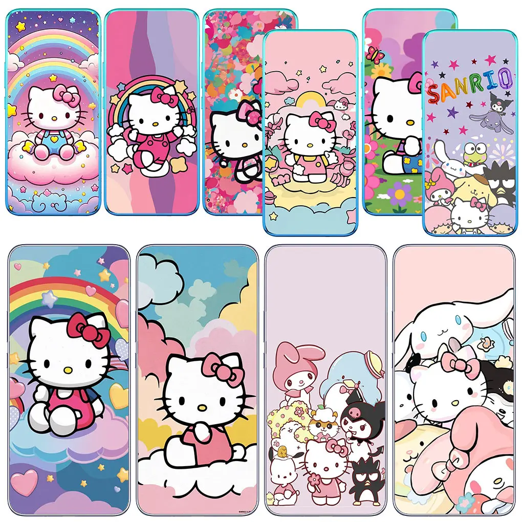 Comics Hello Kitty Girl Gift Phone Cover for Motorola Moto G04 G71 G73 G32 G34 E7 G6 G7 G8 G9 G24 Power One Fusion Plus G52 Case