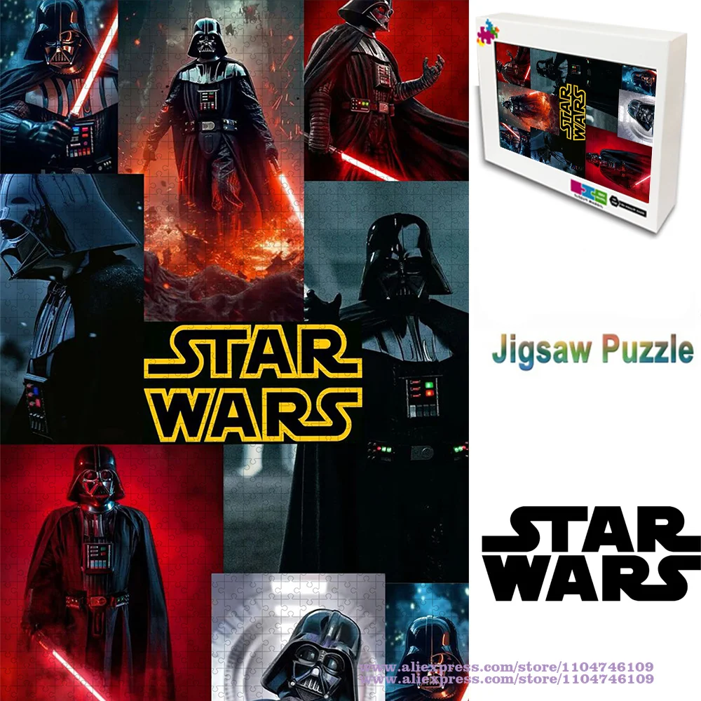 

Пазл «Звездные войны», 108/200/300/500/1000/1500 шт., интеллектуальные пазлы для детей и взрослых, уникальный подарок на день рождения/Рождество