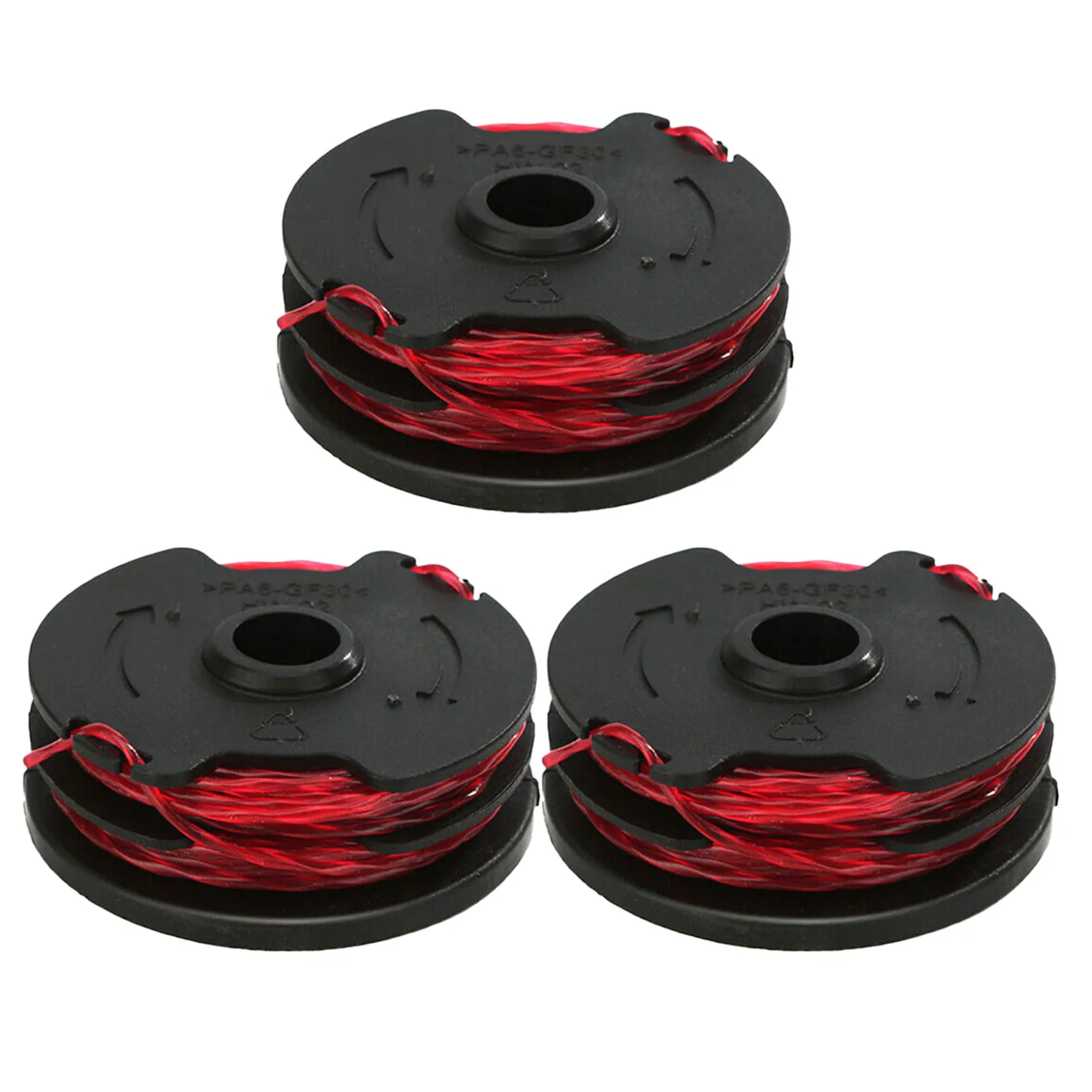 Trimming Made Easy Get Your Replacement Spools in a Pack of Three Featuring Optimal Length and Durability for Gardening Tools