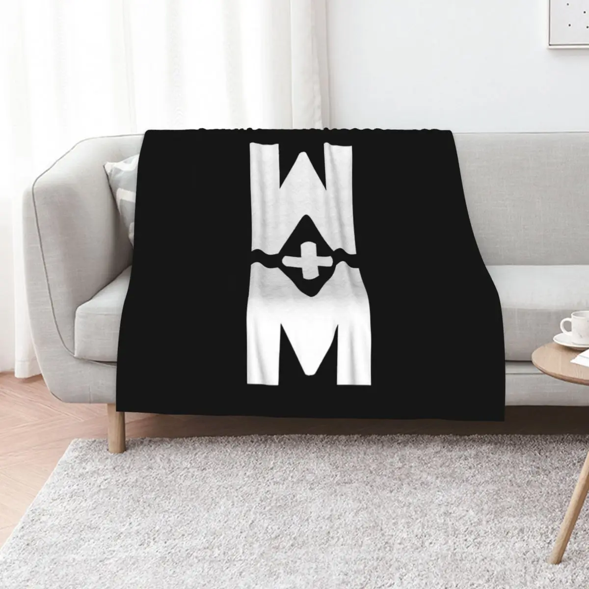 The Neon WALK THE MOON Throw Blanket Lightweight Warm Blanket for Indoor Outdoor Use