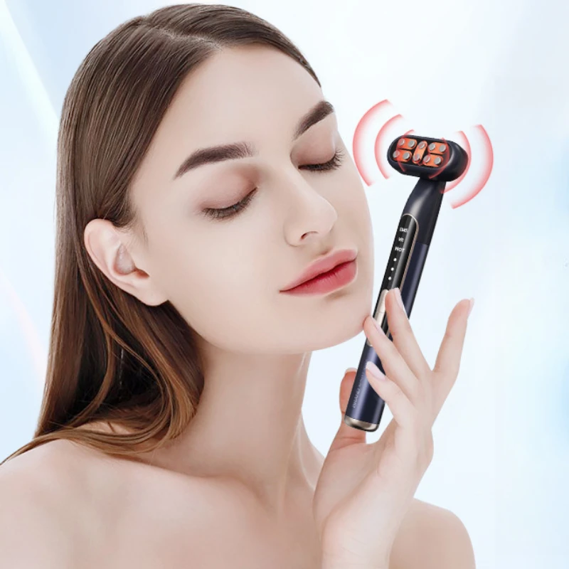 Masażer do oczu o stałej temperaturze Hot Vibration Beauty Instrument Elektryczny przyrząd do pielęgnacji oczu Przyrząd do wprowadzania kremu