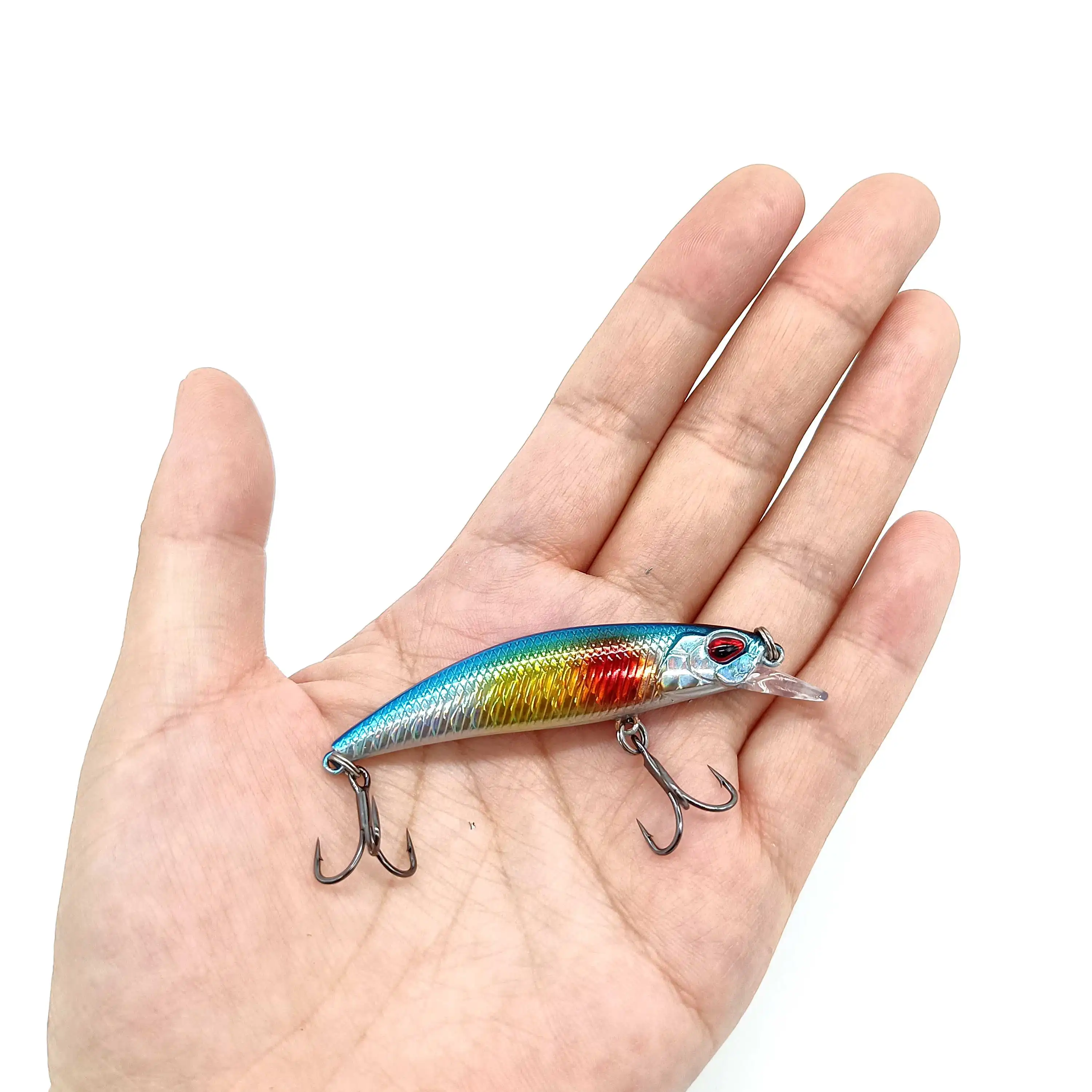 DUODUOYU  1PCS Sinking Minnow Fishing Lures 6g/65mm Long Casting Crankbait Artificial Lure Isca Pesca Hard Bait Fishing Tackle