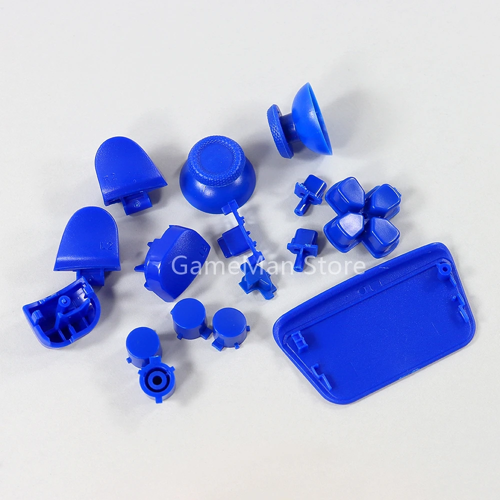 1set Full Set Buttons Kit For PS5 BDM-030 V3.0 Controller L1 R1 L2 R2 Trigger D-pad ABXY Direction Keys Joystick Cap
