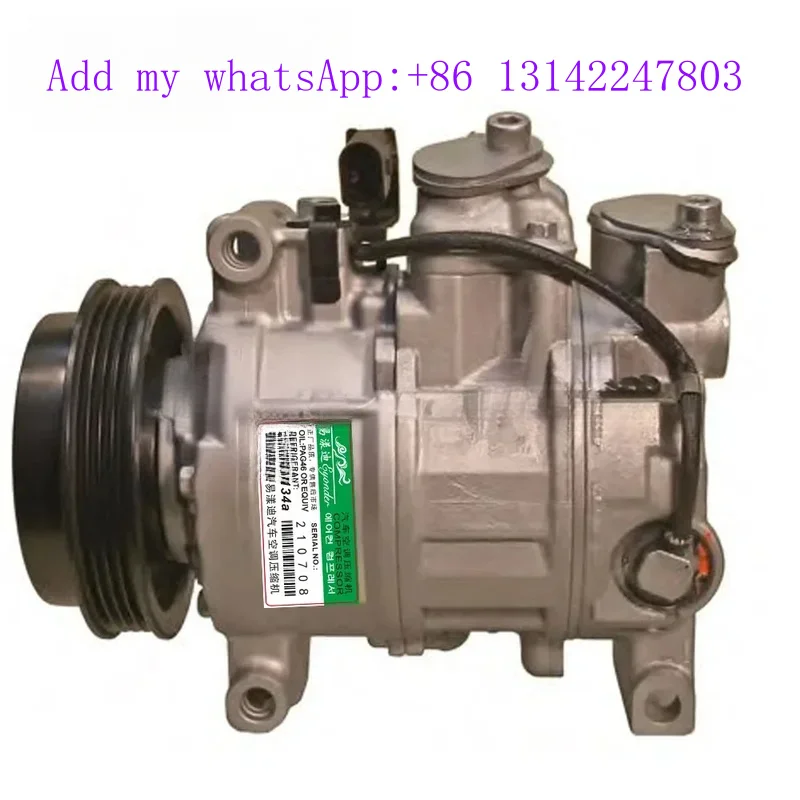 

AC Air Conditioning Compressor Cooling Pump for 8EC 8ED B7 2.5 8E0260805BN 8E0260805BH 8E0260805AK 447190-6480 4471908480