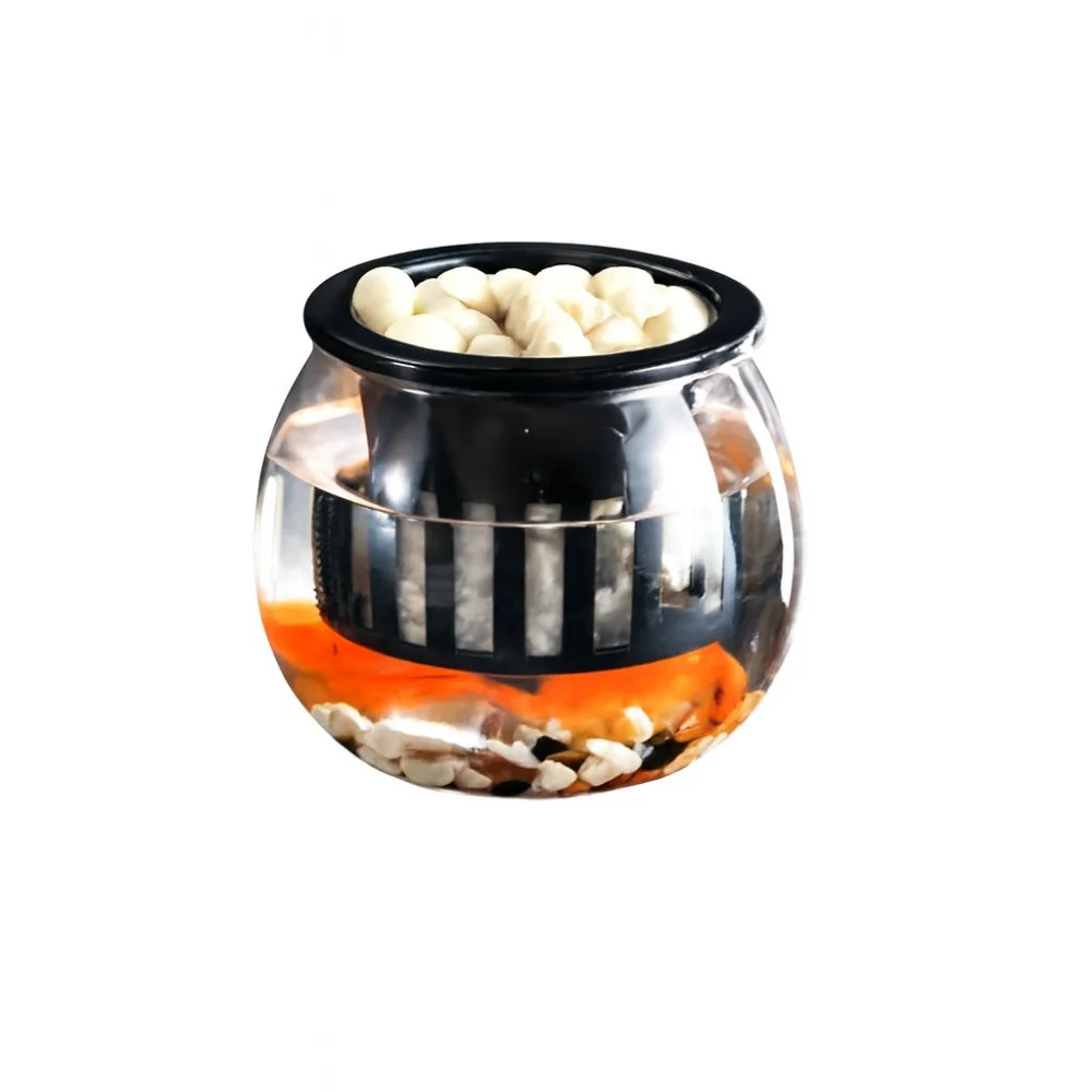 

Multi-functional Transparent Hydroponic Vase Plastic Decorative Fish Tank Mini Flower Pot Balcony