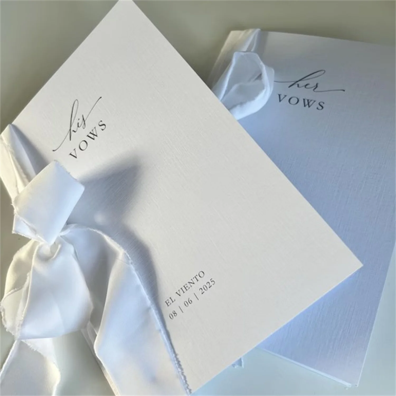 Wedding Vow Booklet…